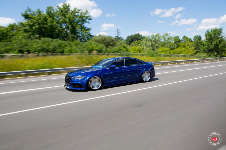  Audi A6 Sedan on Vossen Wheels (VPS-318) (4G, C7) 2016 года  (фото 9 из 59)